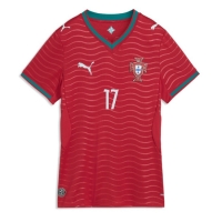 Portugal Rafael Leao #17 Hemmatröja Dam VM 2026 Kortärmad